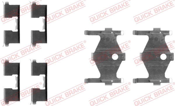 Accessory Kit, disc brake pad